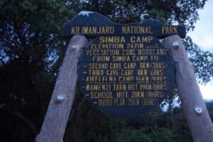 Rongai route Kilimanjaro
